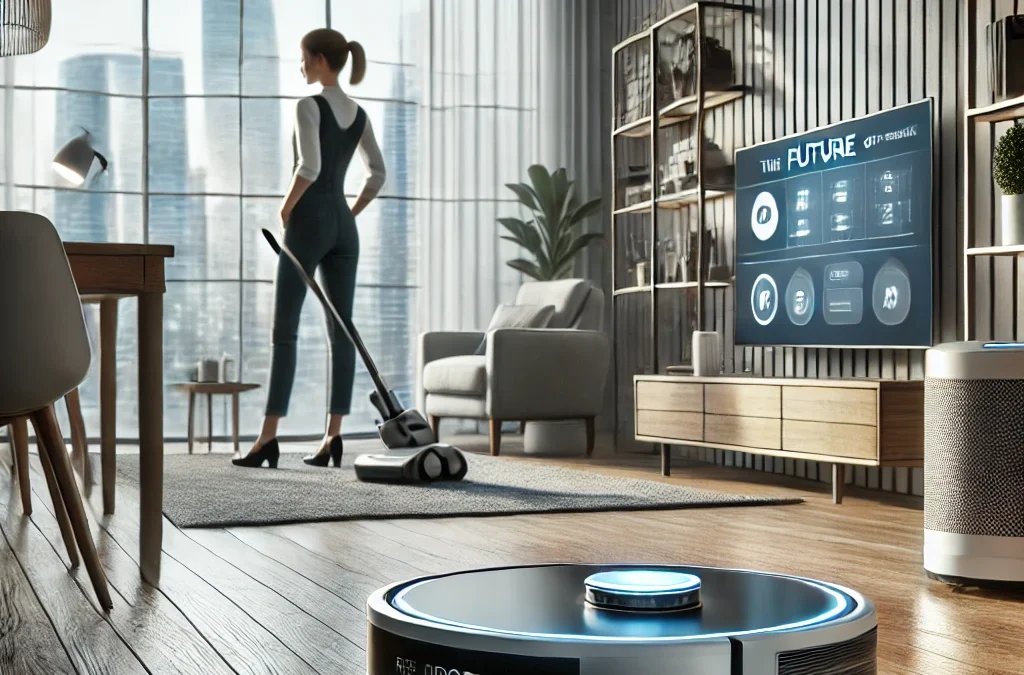 Przyszłość robotów odkurzających: trendy i innowacje – przegląd